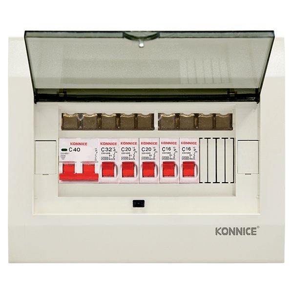 لوحة توزيع كهرباء 9 خطوط