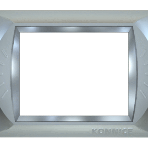 Matte Silver Electric Wall Cover