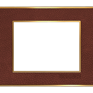 Dark Brown Leather Electric Wall Cover