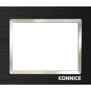 Black Aluminum Electric Wall Cover