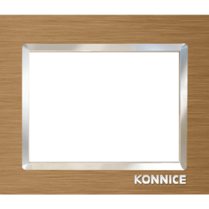 Gold Aluminum Electric Wall Cover