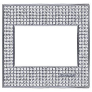 Chrome Diamond Electric Wall Cover