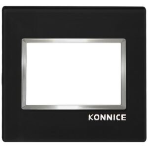 Black Crystal Electric Wall Cover