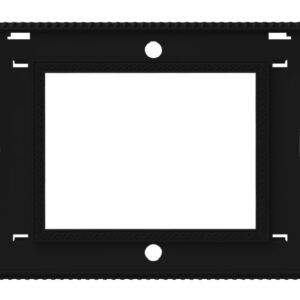 Black Base Frame Electric Wall Cover