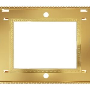 Golden Base Frame Electric Wall Cover