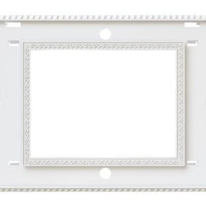 White Base Frame Electric Wall Cover