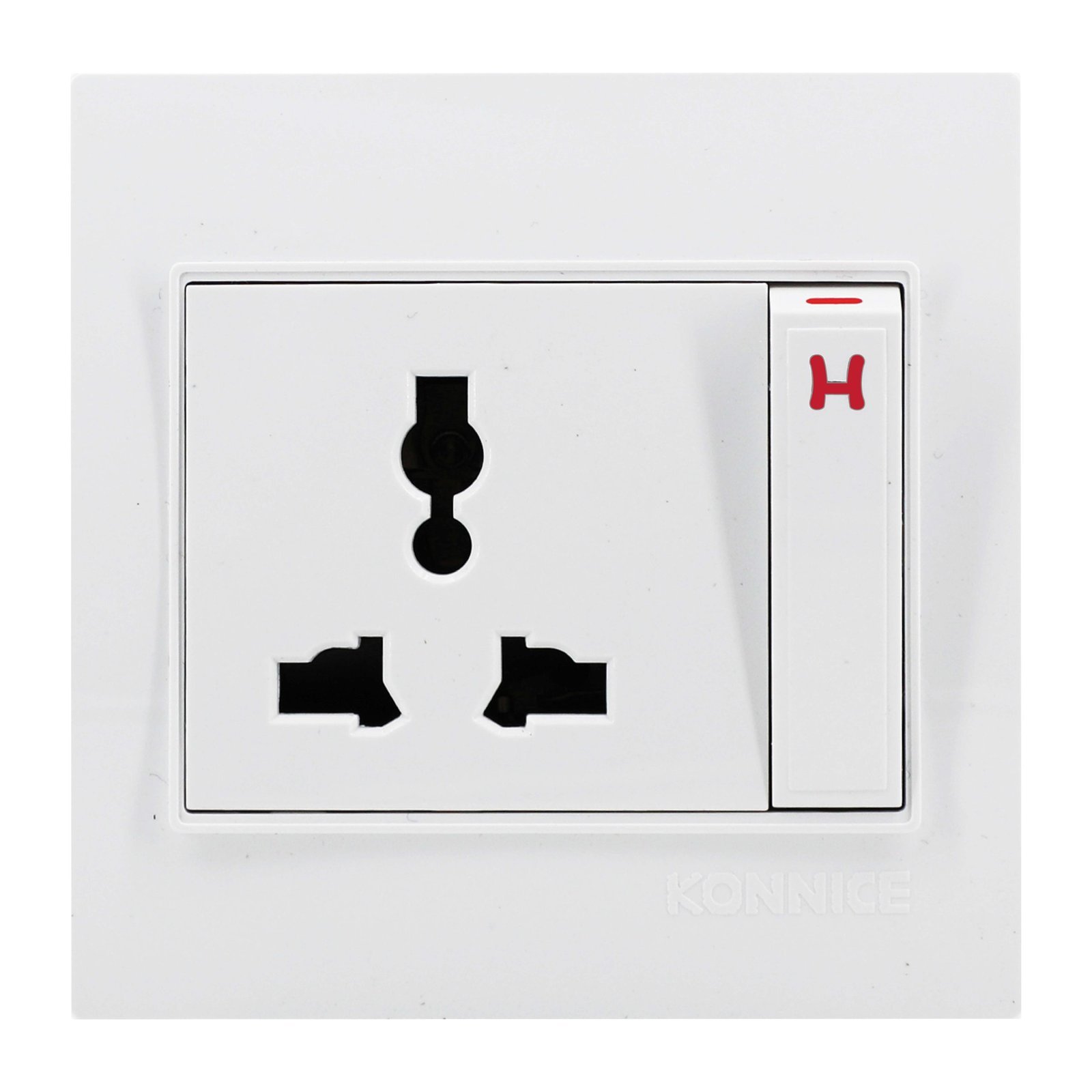 Electric Socket with light indicator Switch
