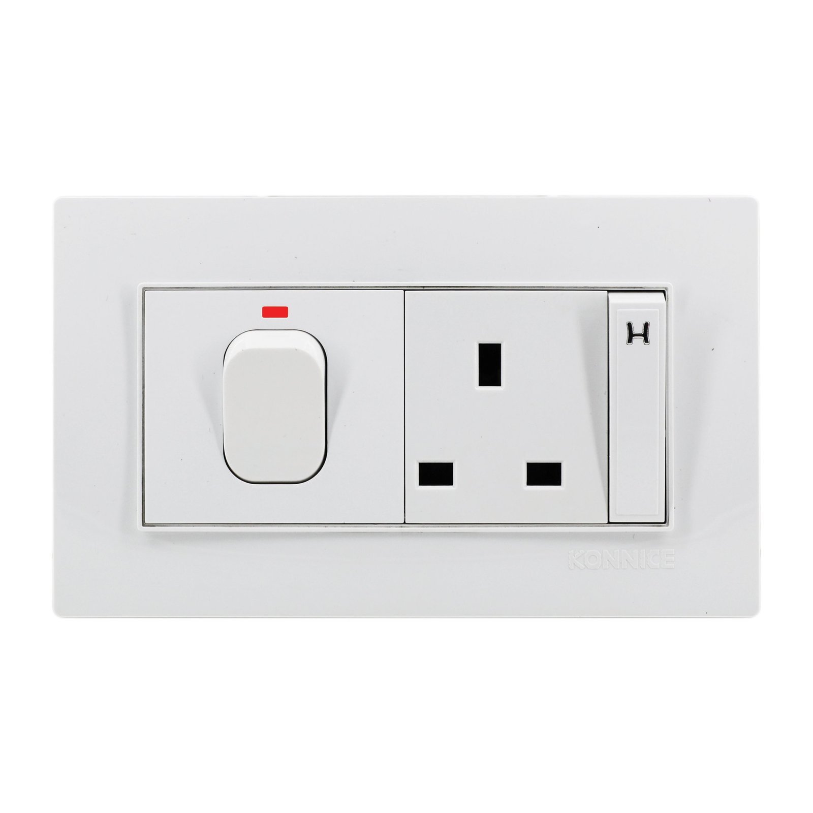 socket with air conditioner switch