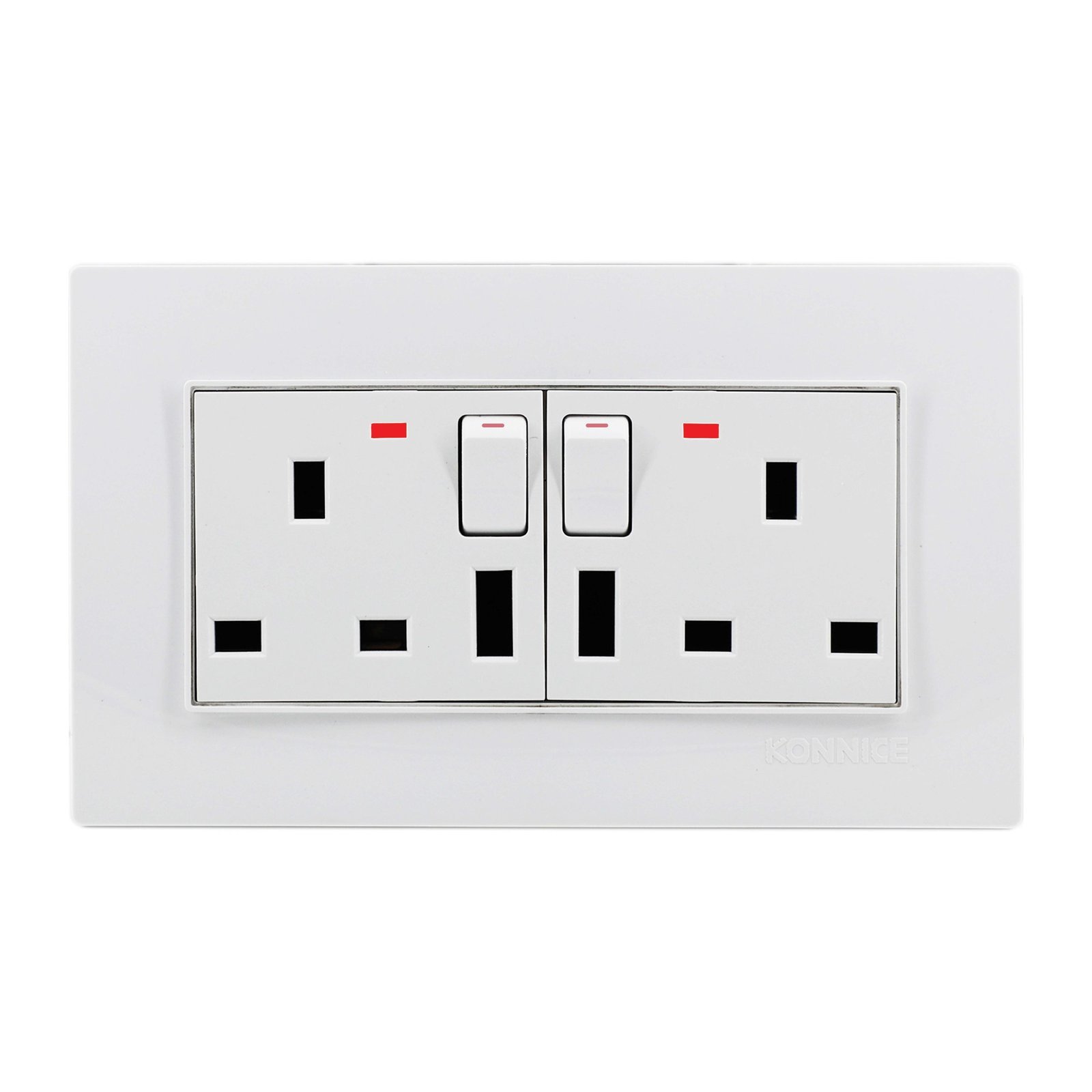 Double Electric Socket with USB