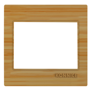 Yellow Formica Electric Wall Cover