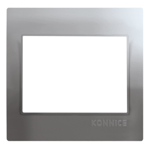 Matte Silver Electric Wall Cover