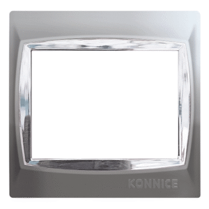 Matte Silver Electric Wall Cover