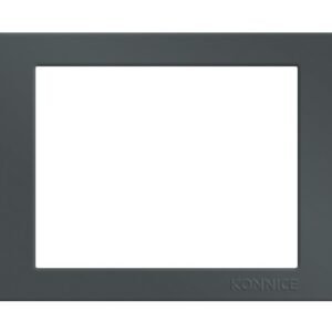 Dark Silver Electric Wall Cover Frame