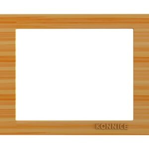 Yellow Formica Electric Wall Cover Frame