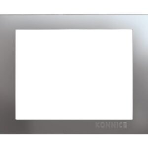 Matte Silver Electric Wall Cover Frame