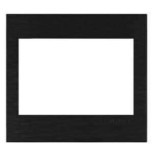 Black Frame Liner Electric Wall Cover