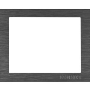 Dark Silver Frame Liner Electric Wall Cover